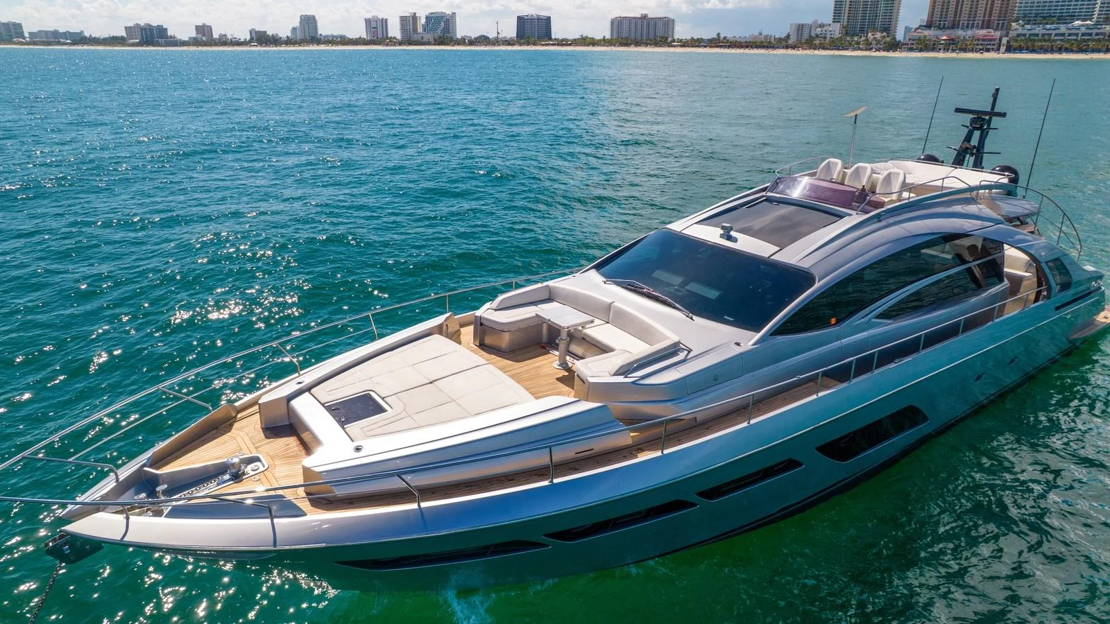 a boat on the water aboard ALEXANDRA Yacht for Sale