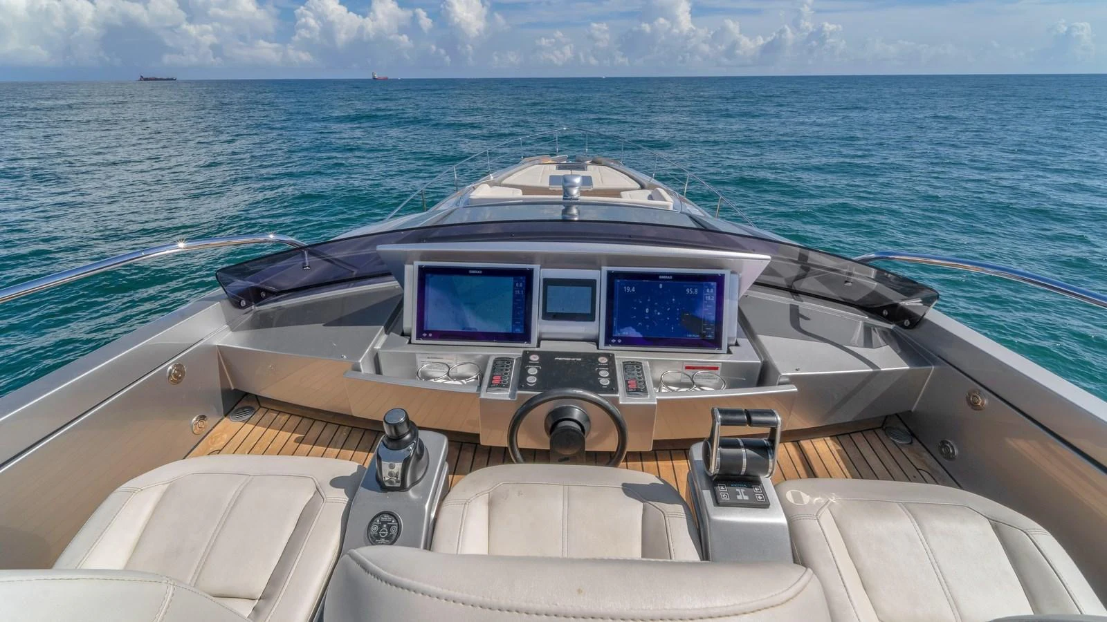 a boat on the water aboard ALEXANDRA Yacht for Sale