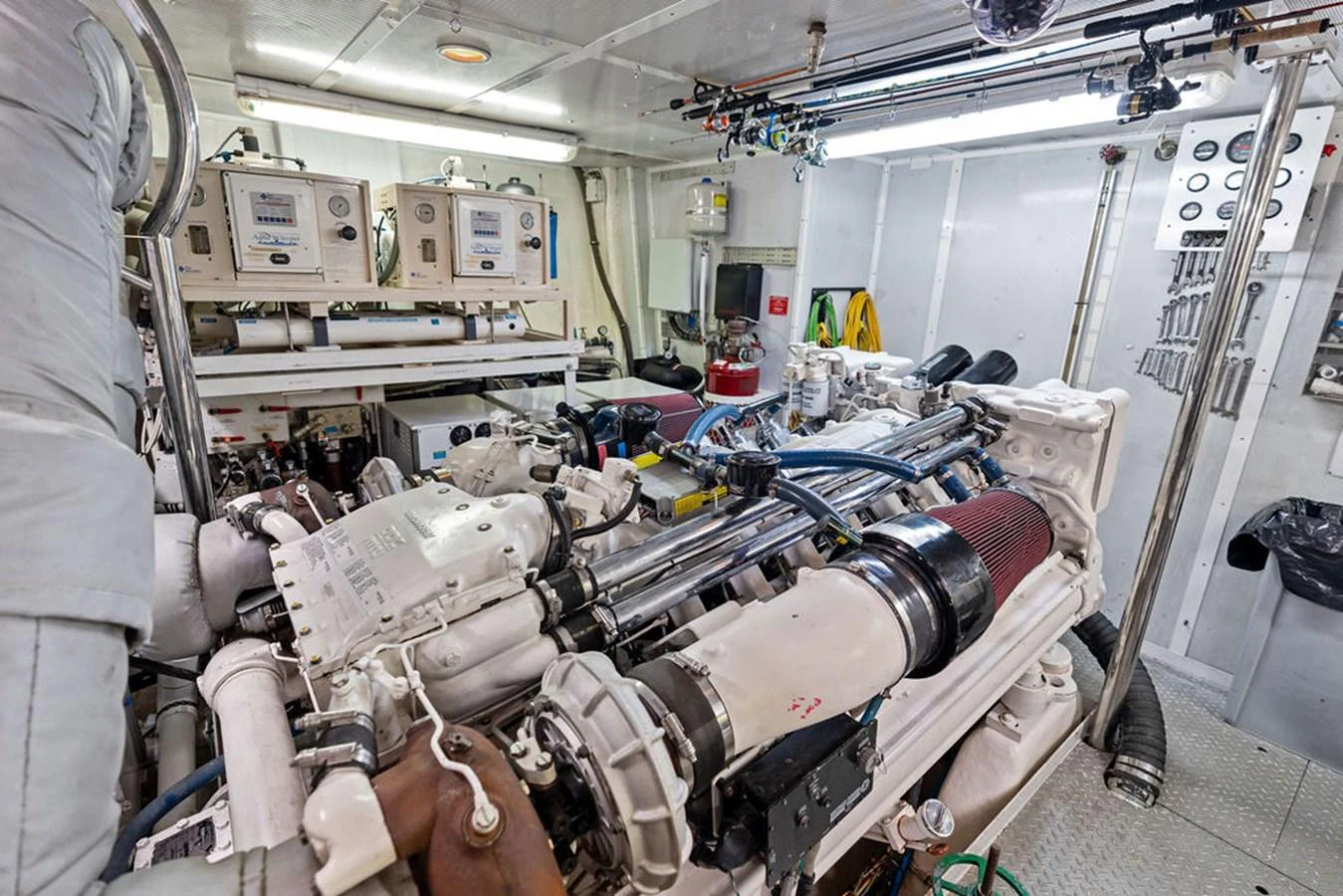 a room full of medical equipment aboard PICOSA LADY Yacht for Sale