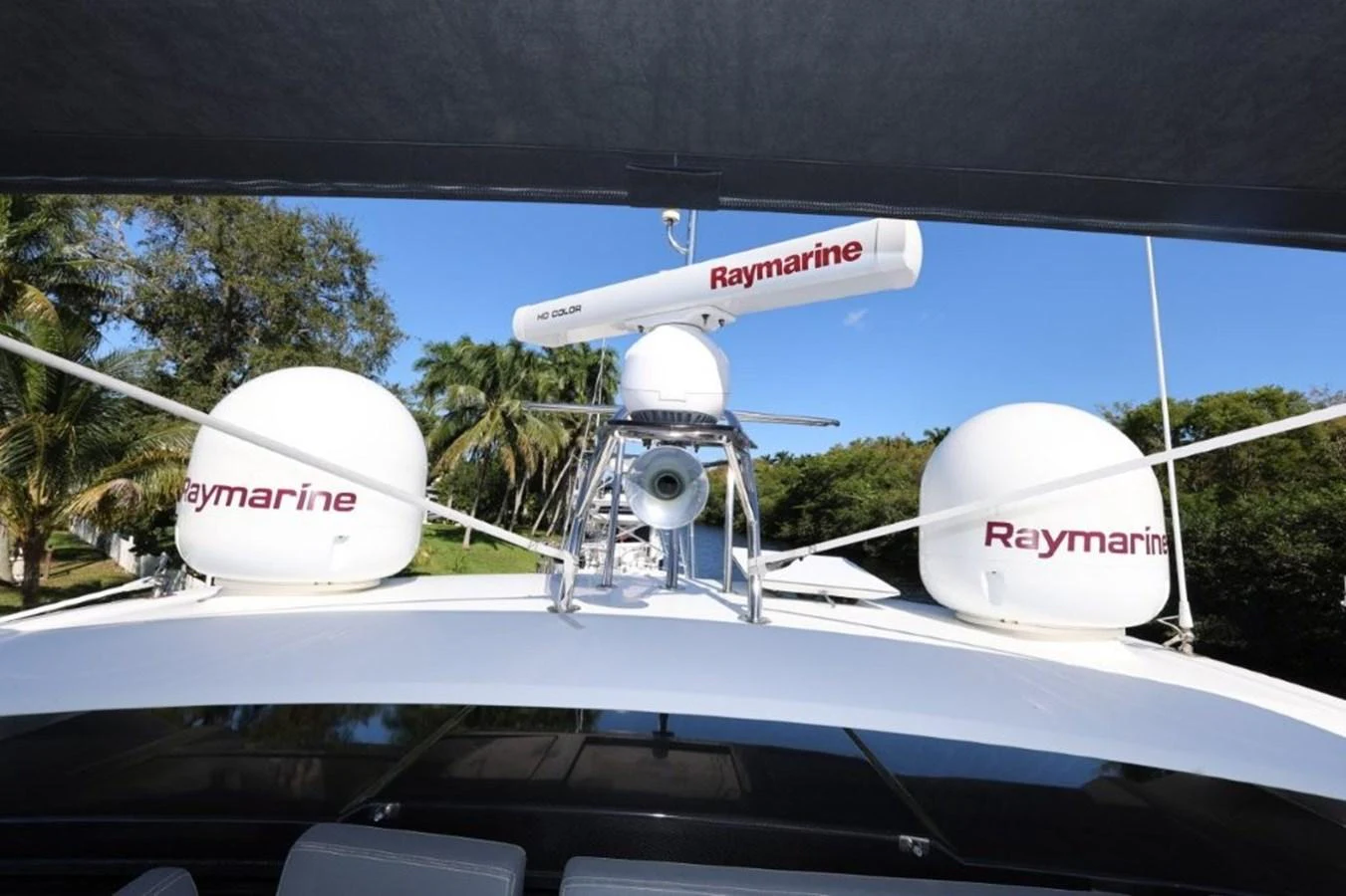 a group of white cylindrical objects on a car aboard GLN65001J819 Yacht for Sale