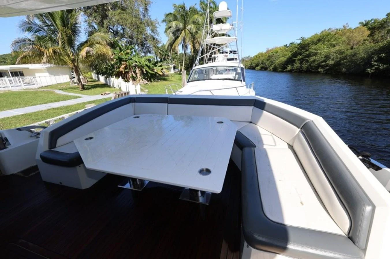 a boat on the water aboard GLN65001J819 Yacht for Sale