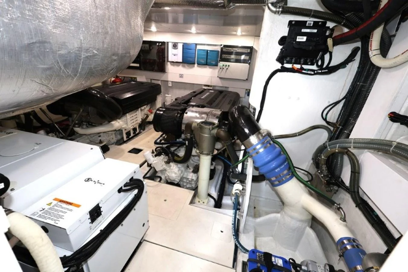 a close-up of a machine aboard GLN65001J819 Yacht for Sale