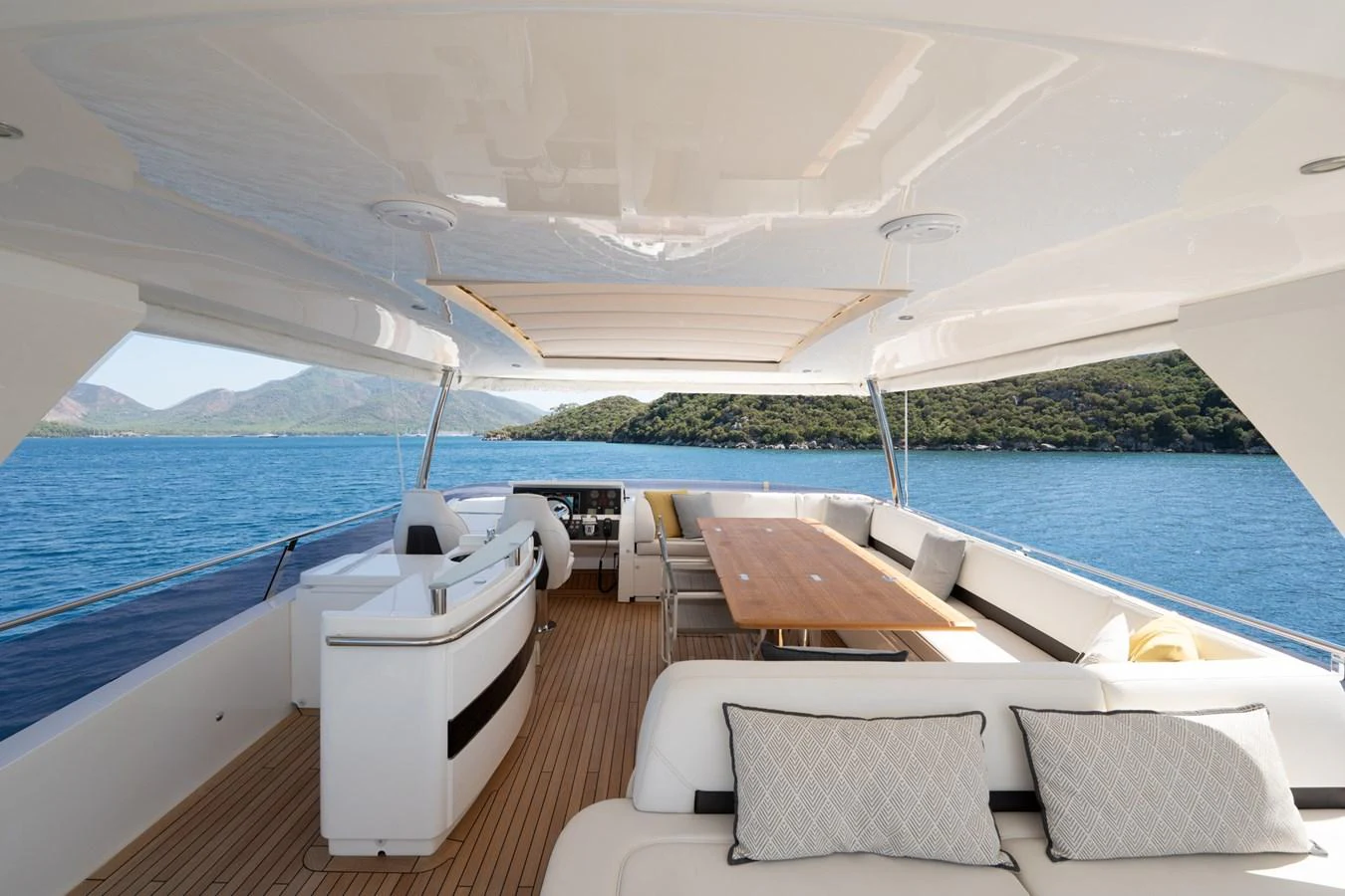a boat on the water aboard MY LADY Yacht for Sale