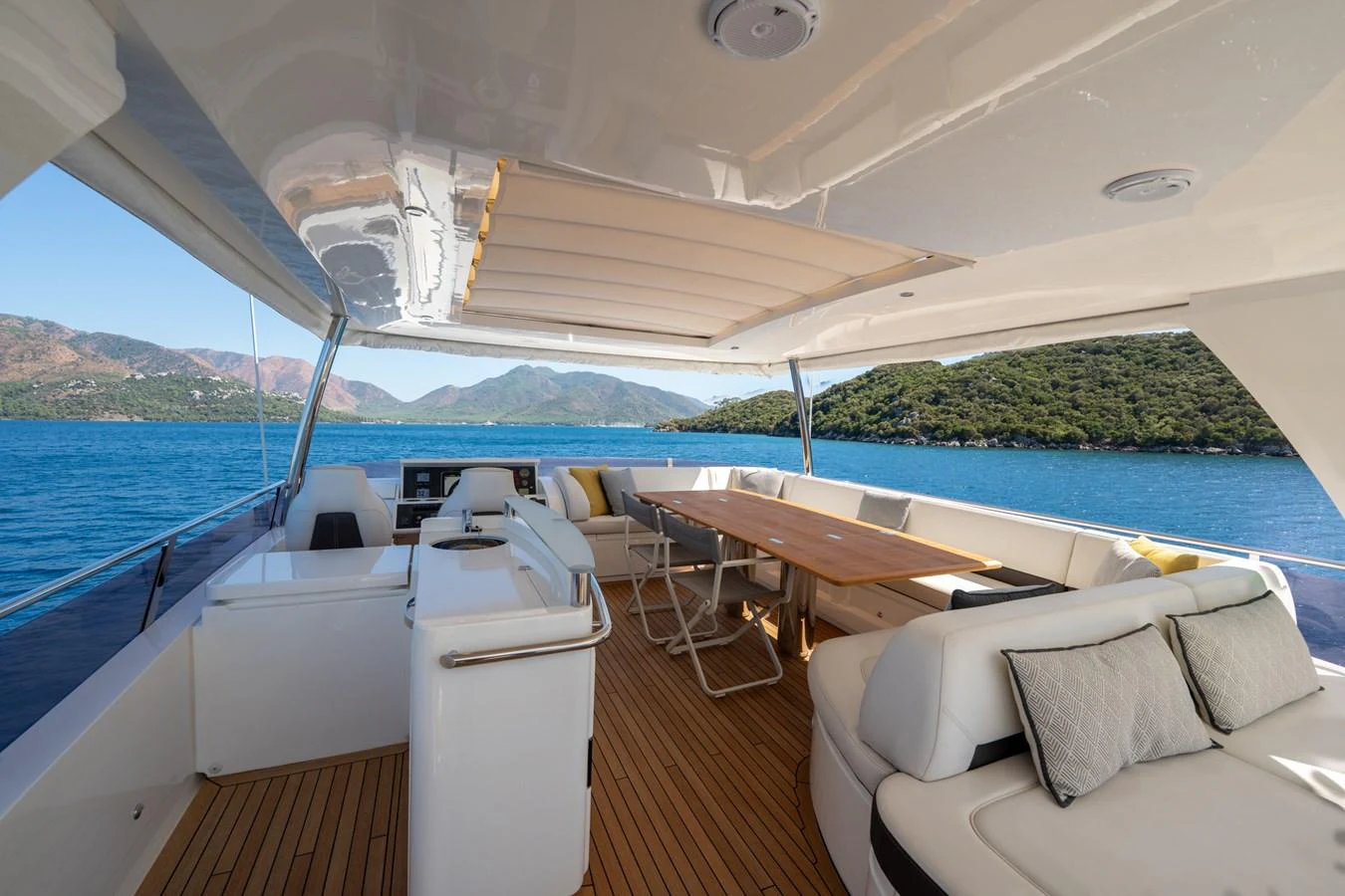 a boat on the water aboard MY LADY Yacht for Sale