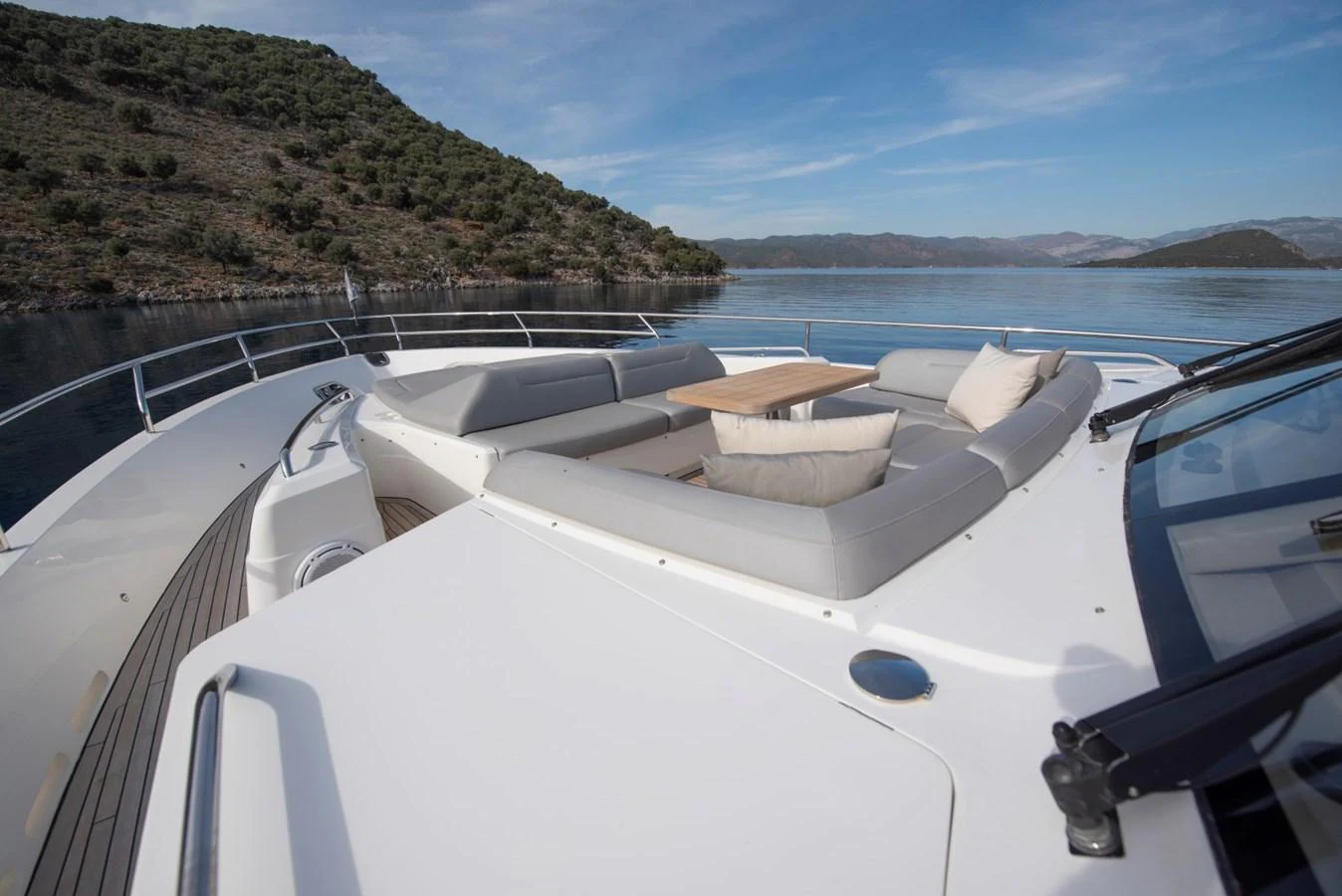 a boat on the water aboard LADY PARISA Yacht for Sale