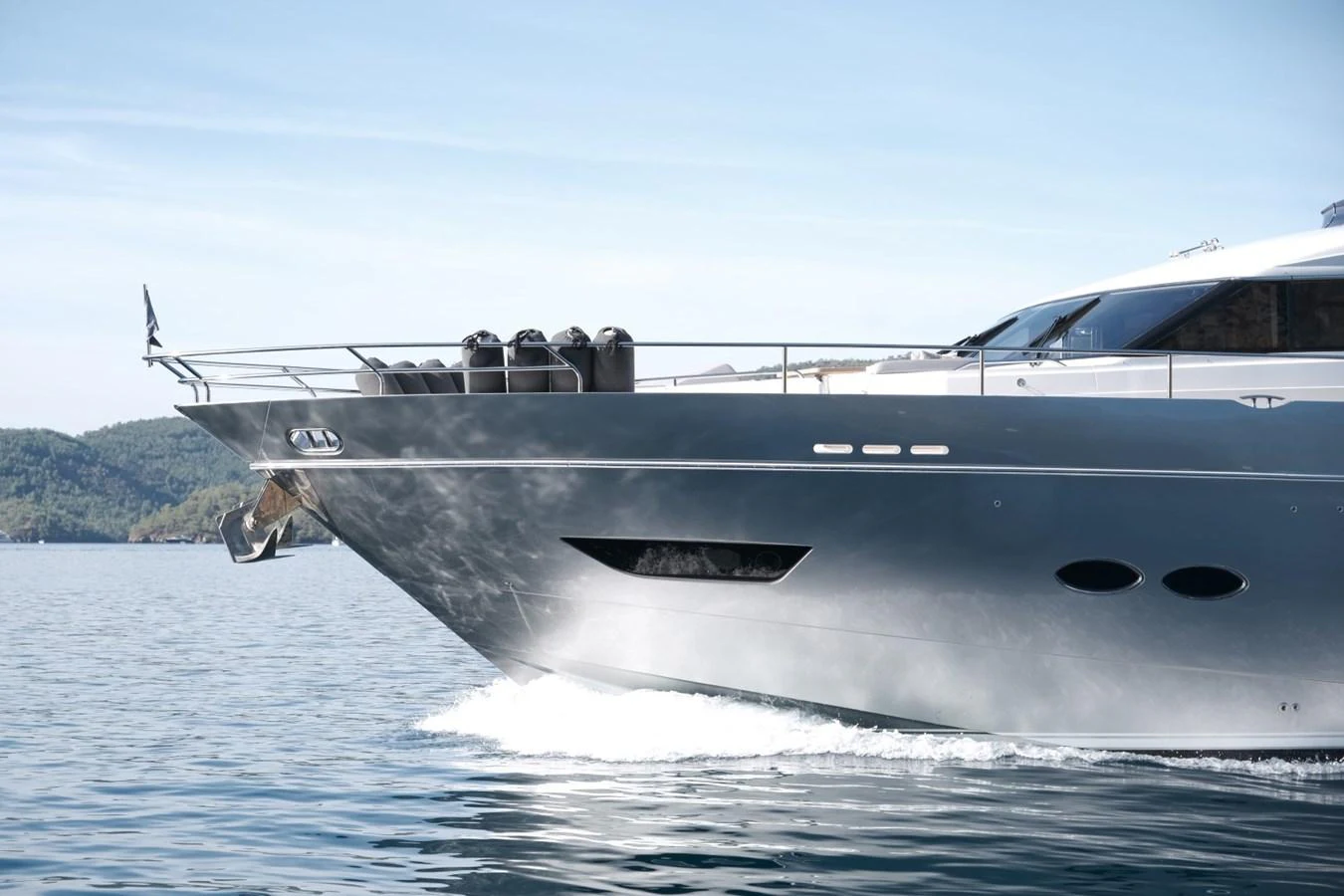 a boat on the water aboard LADY PARISA Yacht for Sale