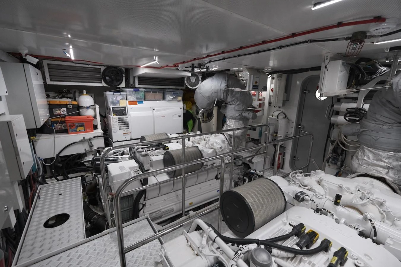 a room with machinery and equipment aboard LADY PARISA Yacht for Sale