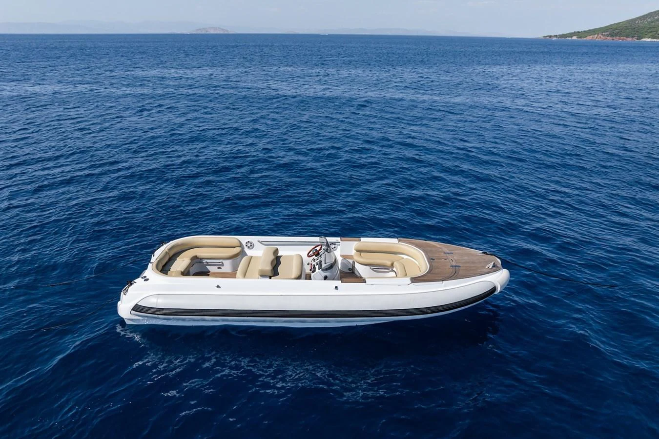 a boat in the water aboard THE LANGLEY Yacht for Sale