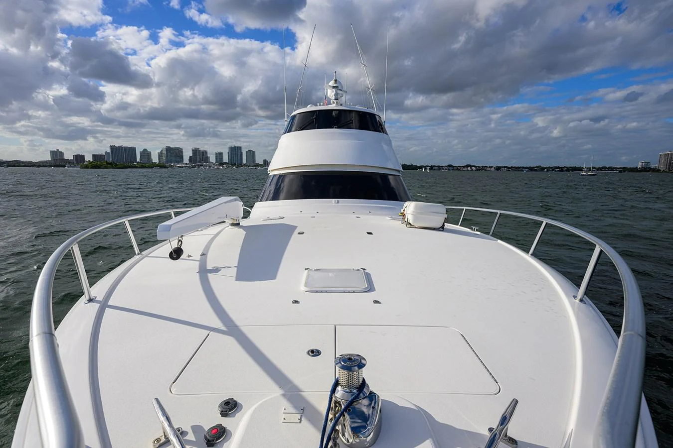 a boat on the water aboard MARLIN MONROE Yacht for Sale