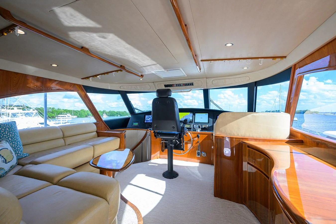 inside of a bus aboard MARLIN MONROE Yacht for Sale