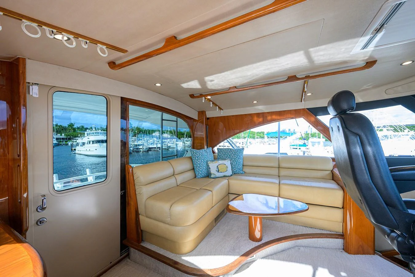 inside of a vehicle aboard MARLIN MONROE Yacht for Sale