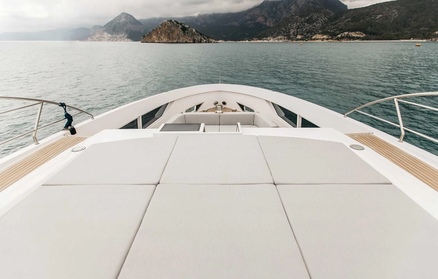 a boat on the water aboard PAPILLON Yacht for Sale
