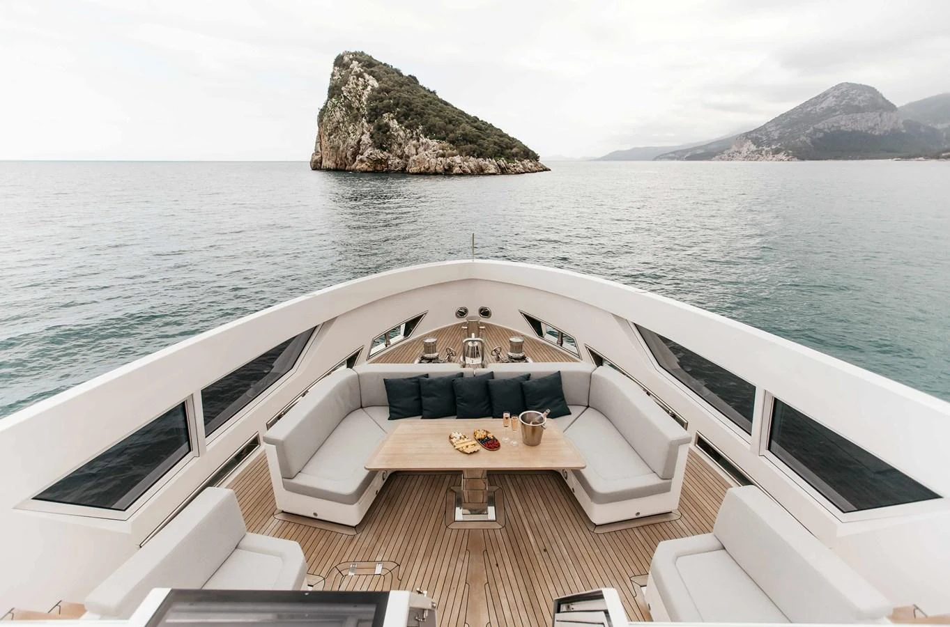 a boat on the water aboard PAPILLON Yacht for Sale