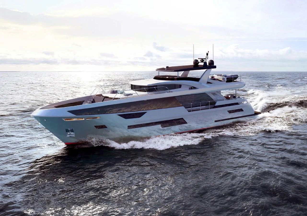 a boat on the water aboard PAPILLON Yacht for Sale