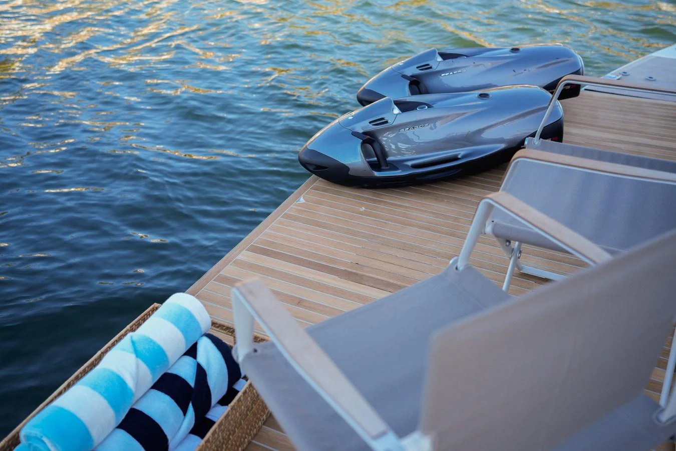 a boat on the water aboard TORO Yacht for Sale