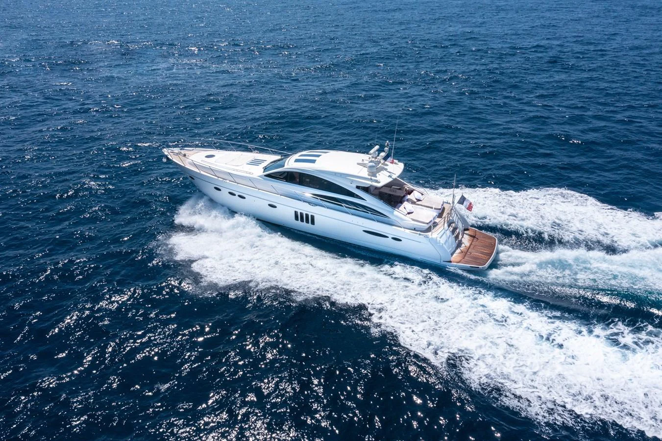 a boat on the water aboard P'TITE BOUILLE Yacht for Sale