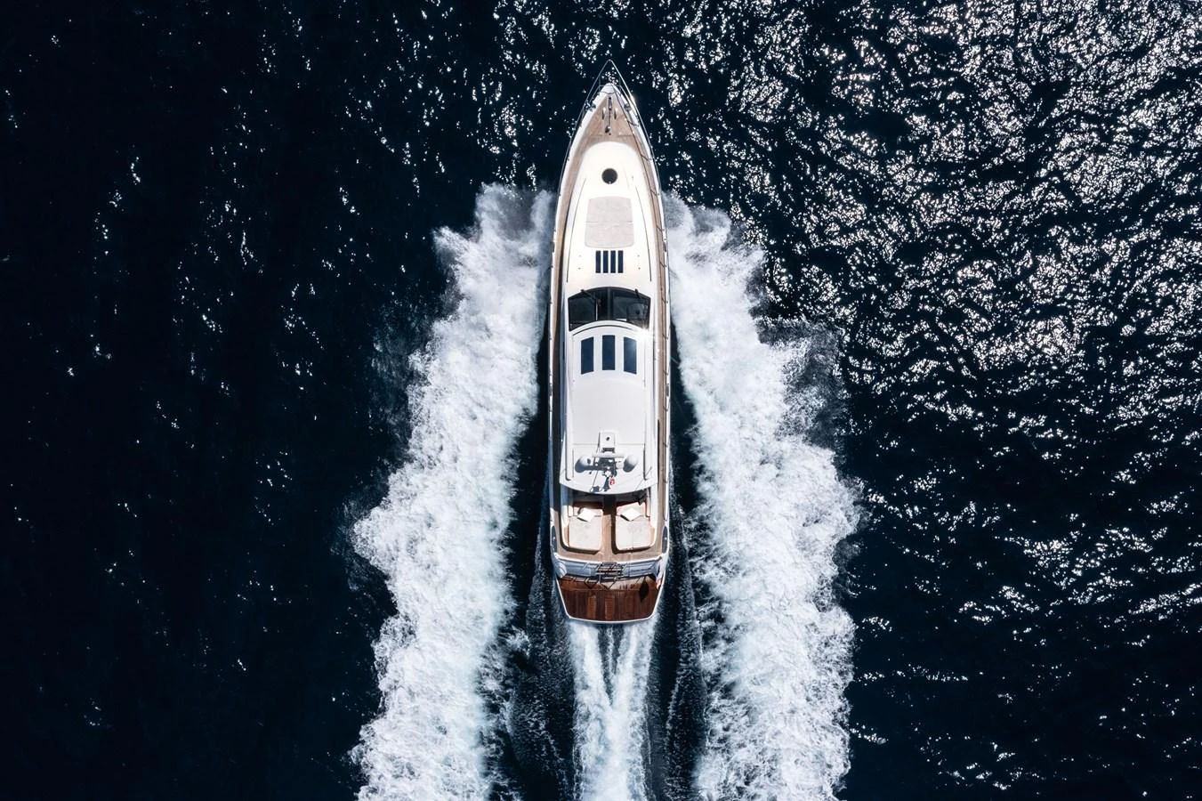 a space shuttle in space aboard P'TITE BOUILLE Yacht for Sale