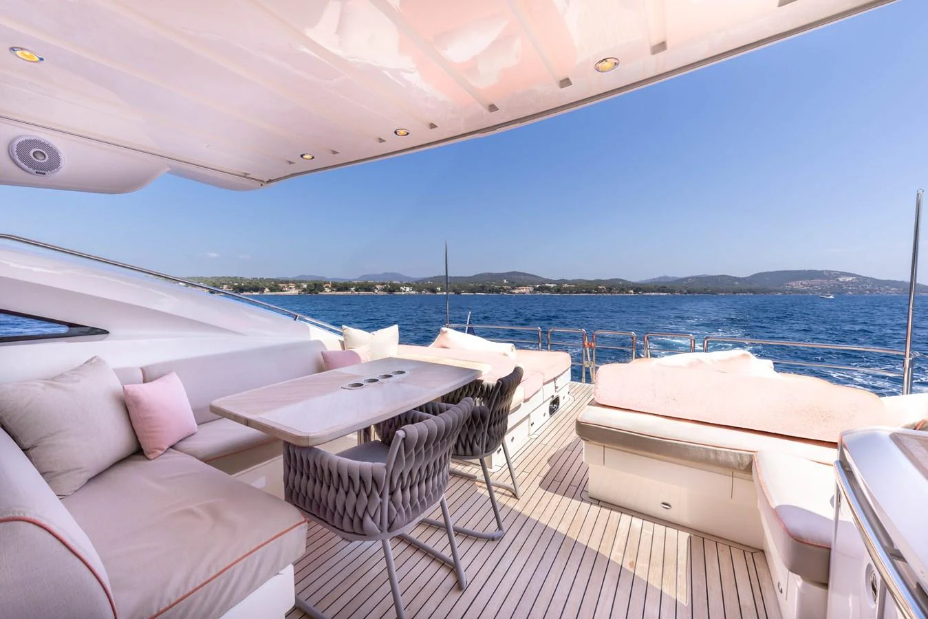 a boat on the water aboard P'TITE BOUILLE Yacht for Sale