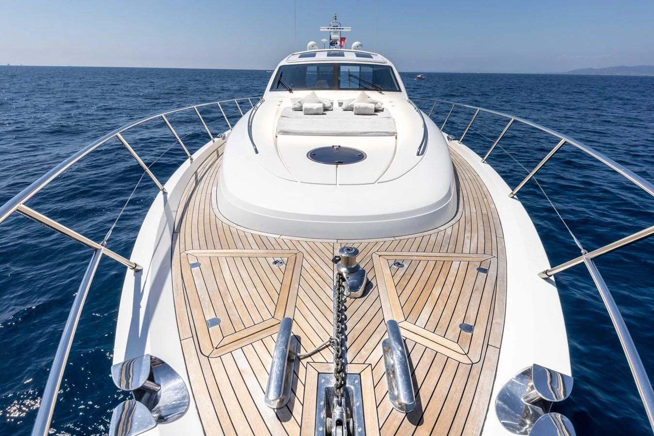 a boat on the water aboard P'TITE BOUILLE Yacht for Sale