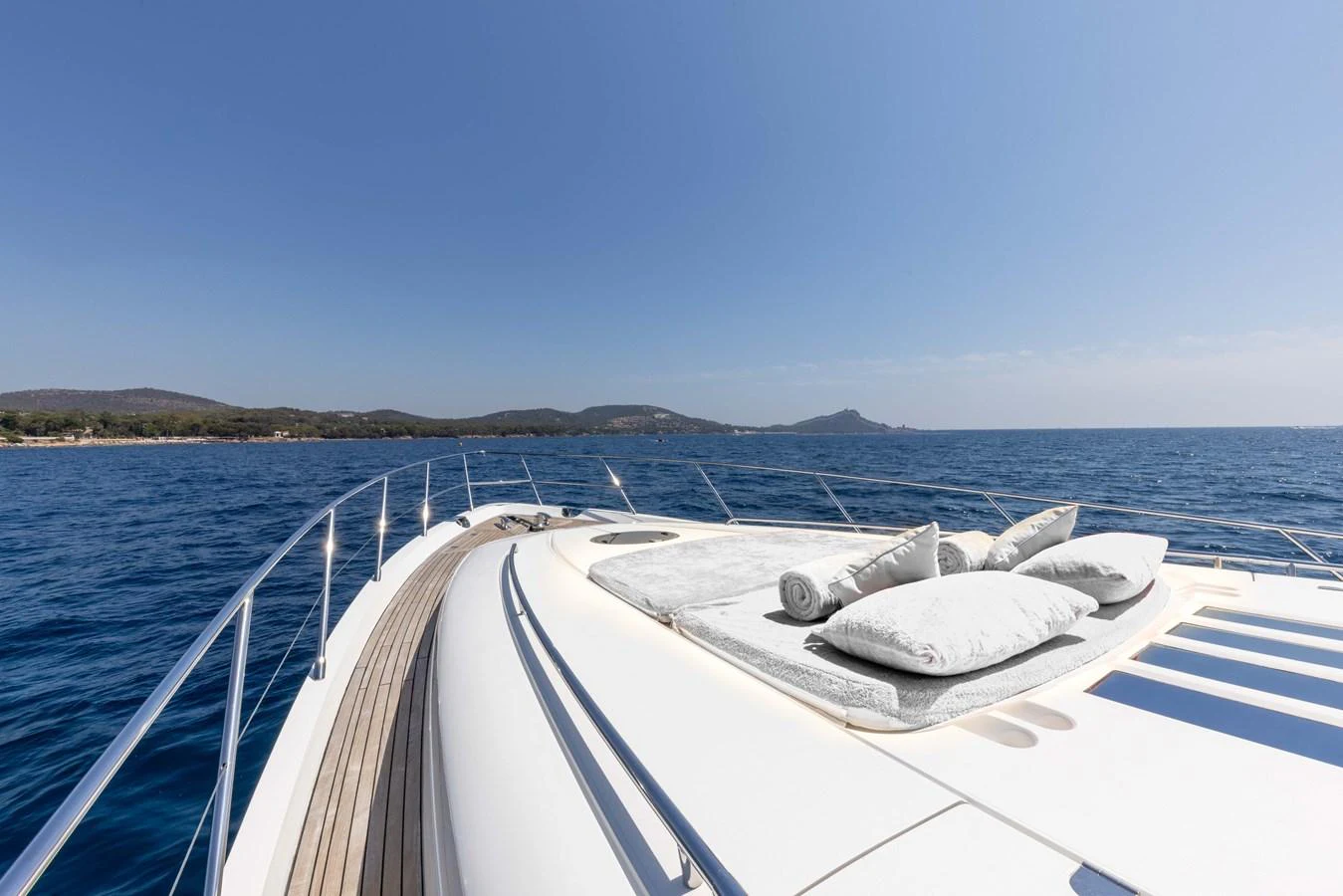 a boat on the water aboard P'TITE BOUILLE Yacht for Sale