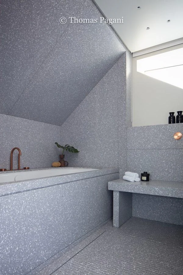 a bathroom with a tub and a sink aboard MOUCHKA Yacht for Sale