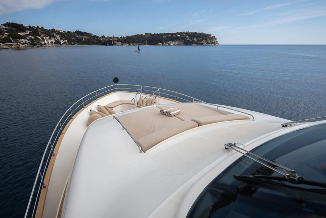 a boat on the water aboard LA PAUSA Yacht for Sale