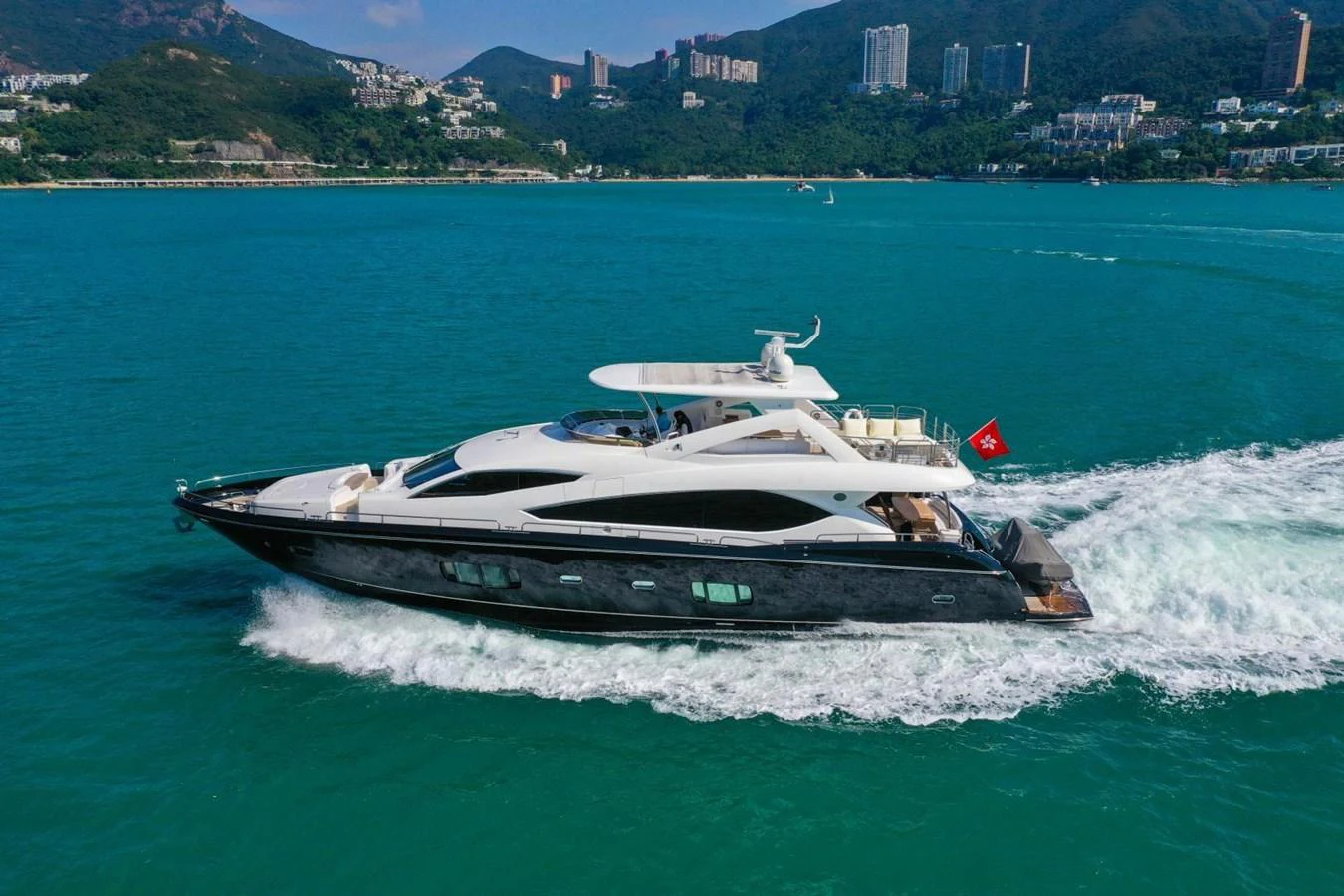 a boat on the water aboard 2008 SUNSEEKER 90  @ ACAPULCO Yacht for Sale