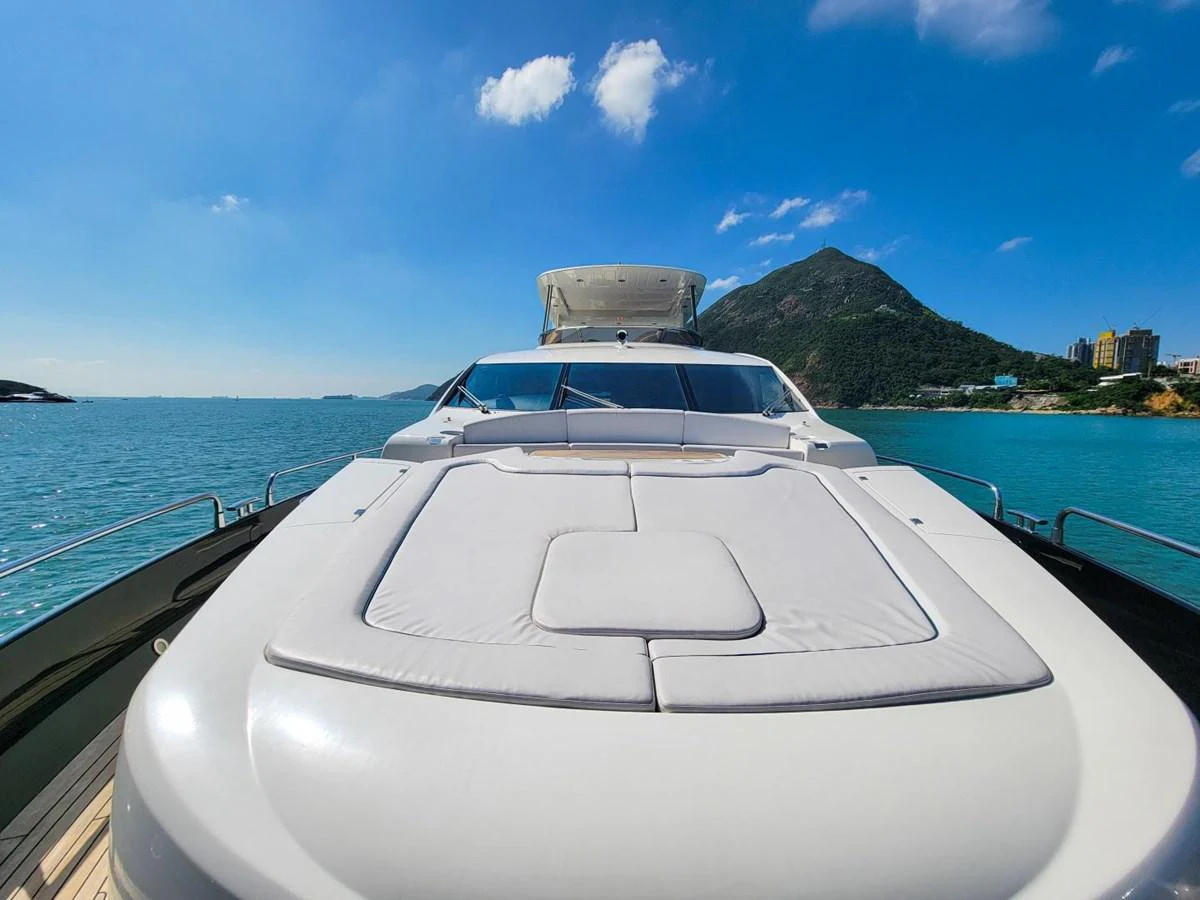 a boat on the water aboard 2008 SUNSEEKER 90  @ ACAPULCO Yacht for Sale