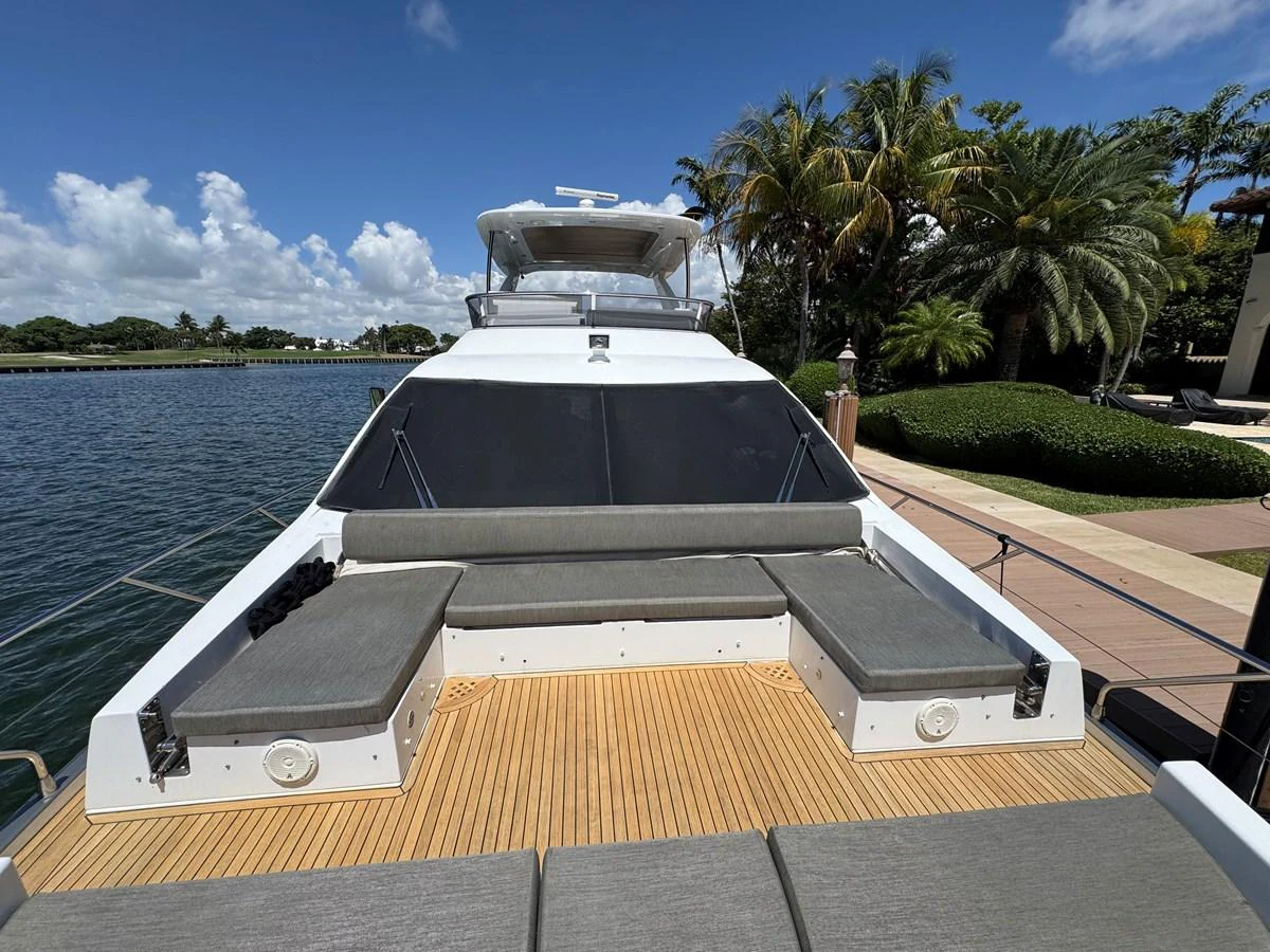a boat on a deck aboard XAX66046F718 Yacht for Sale