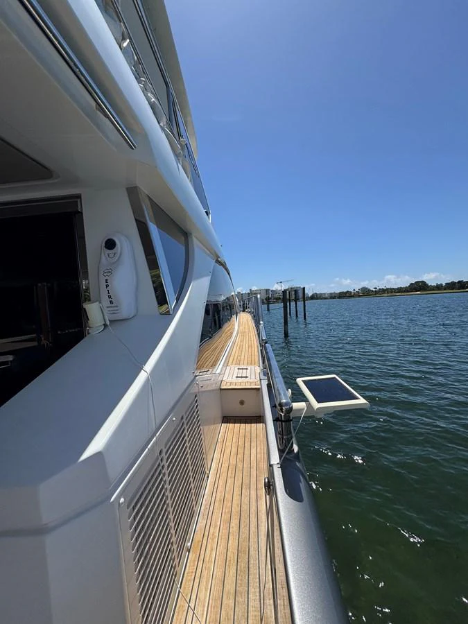 a boat on the water aboard XAX66046F718 Yacht for Sale