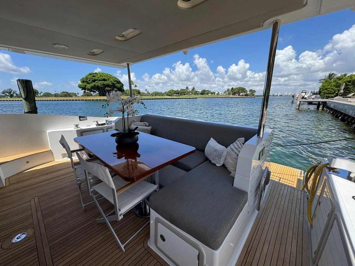 a boat on the water aboard XAX66046F718 Yacht for Sale