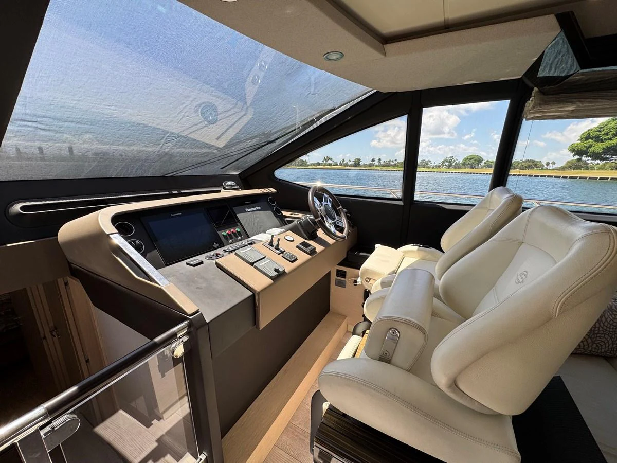 inside of a car aboard XAX66046F718 Yacht for Sale