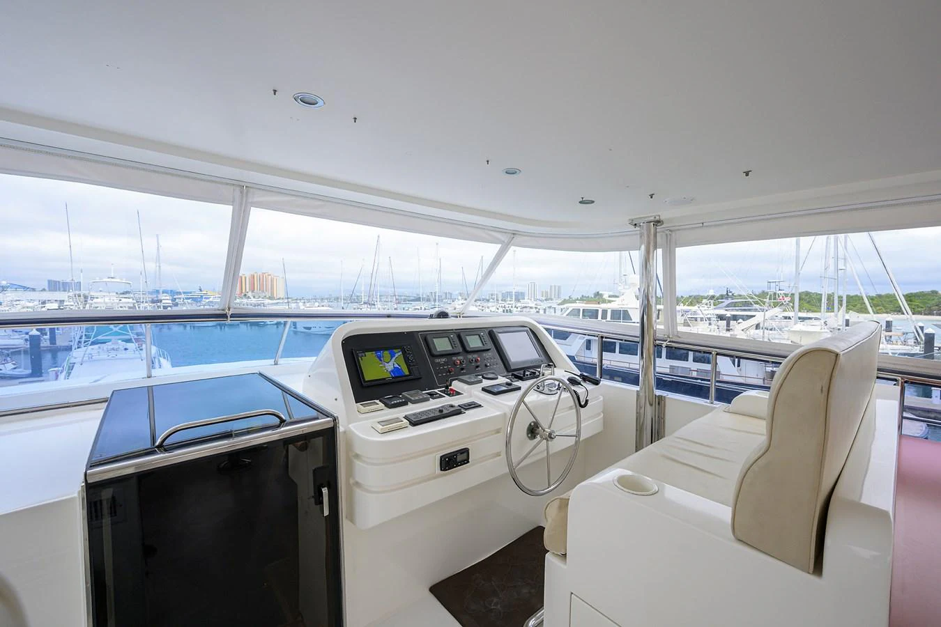 inside of a boat aboard DUNIA Yacht for Sale