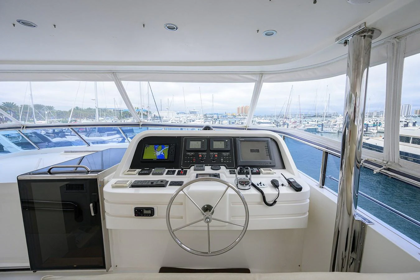 inside of a boat aboard DUNIA Yacht for Sale