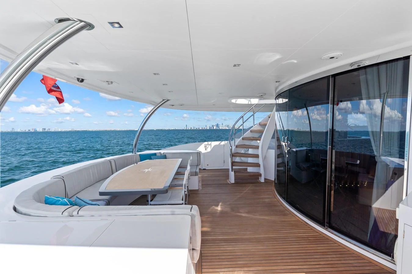 a boat on the water aboard WILD DUCK Yacht for Sale