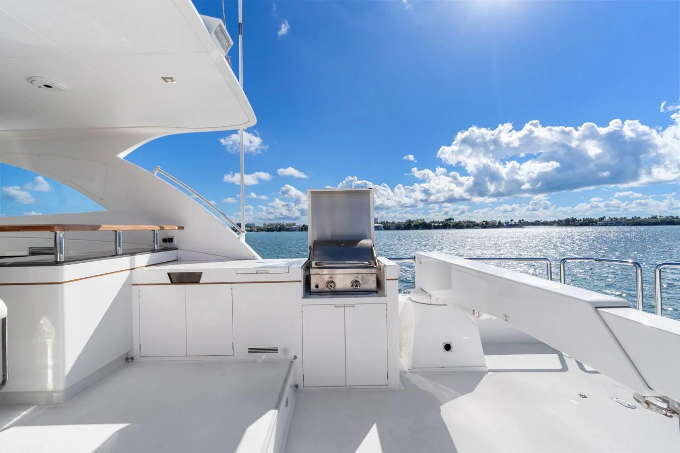 a boat on the water aboard WILD DUCK Yacht for Sale
