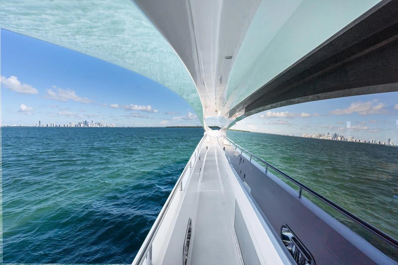 a boat on the water aboard WILD DUCK Yacht for Sale