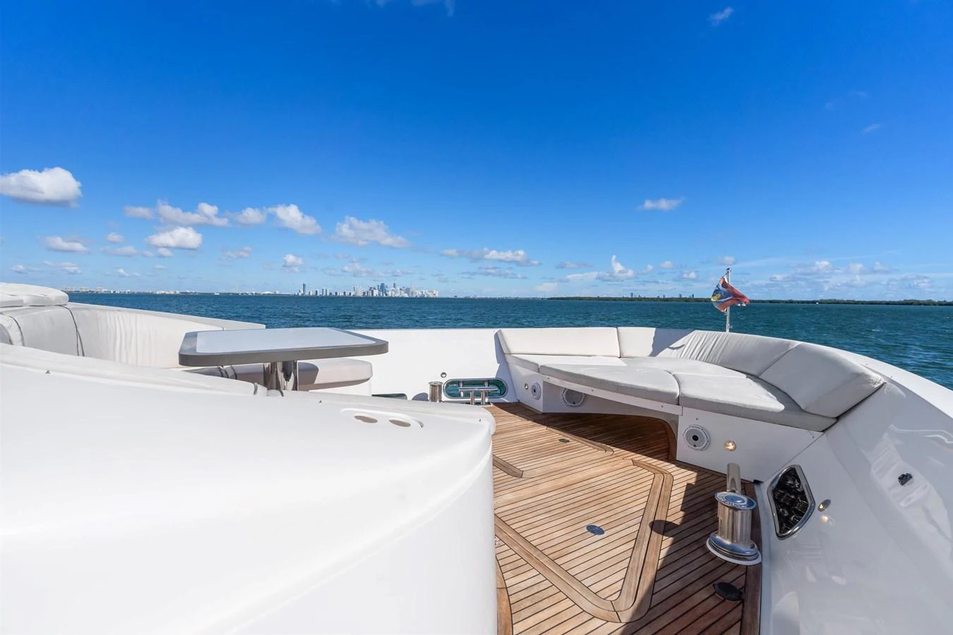 a boat on the water aboard WILD DUCK Yacht for Sale