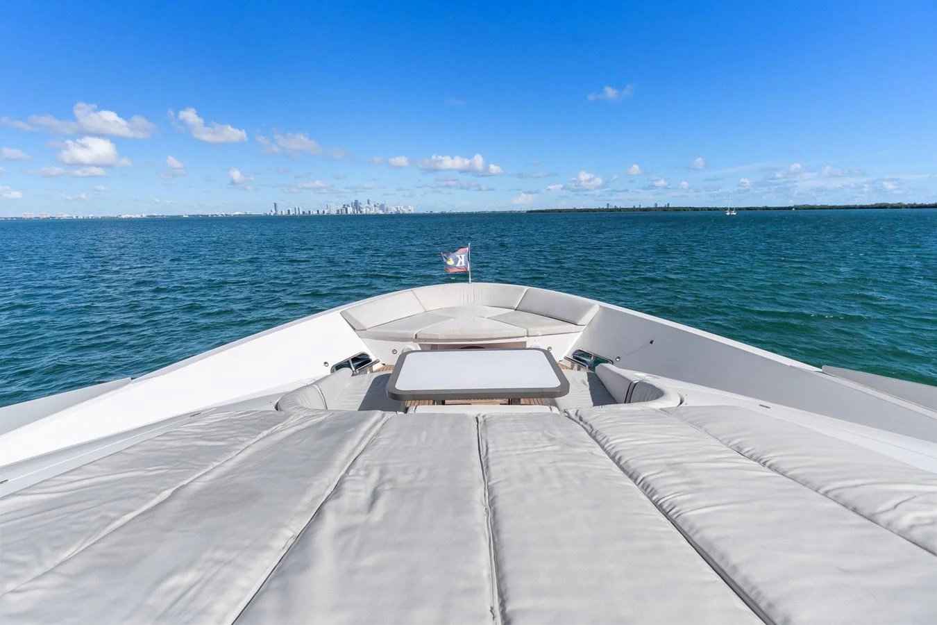 a boat on the water aboard WILD DUCK Yacht for Sale