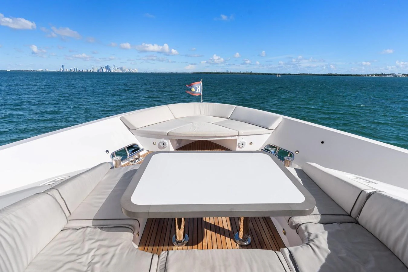 a boat on the water aboard WILD DUCK Yacht for Sale