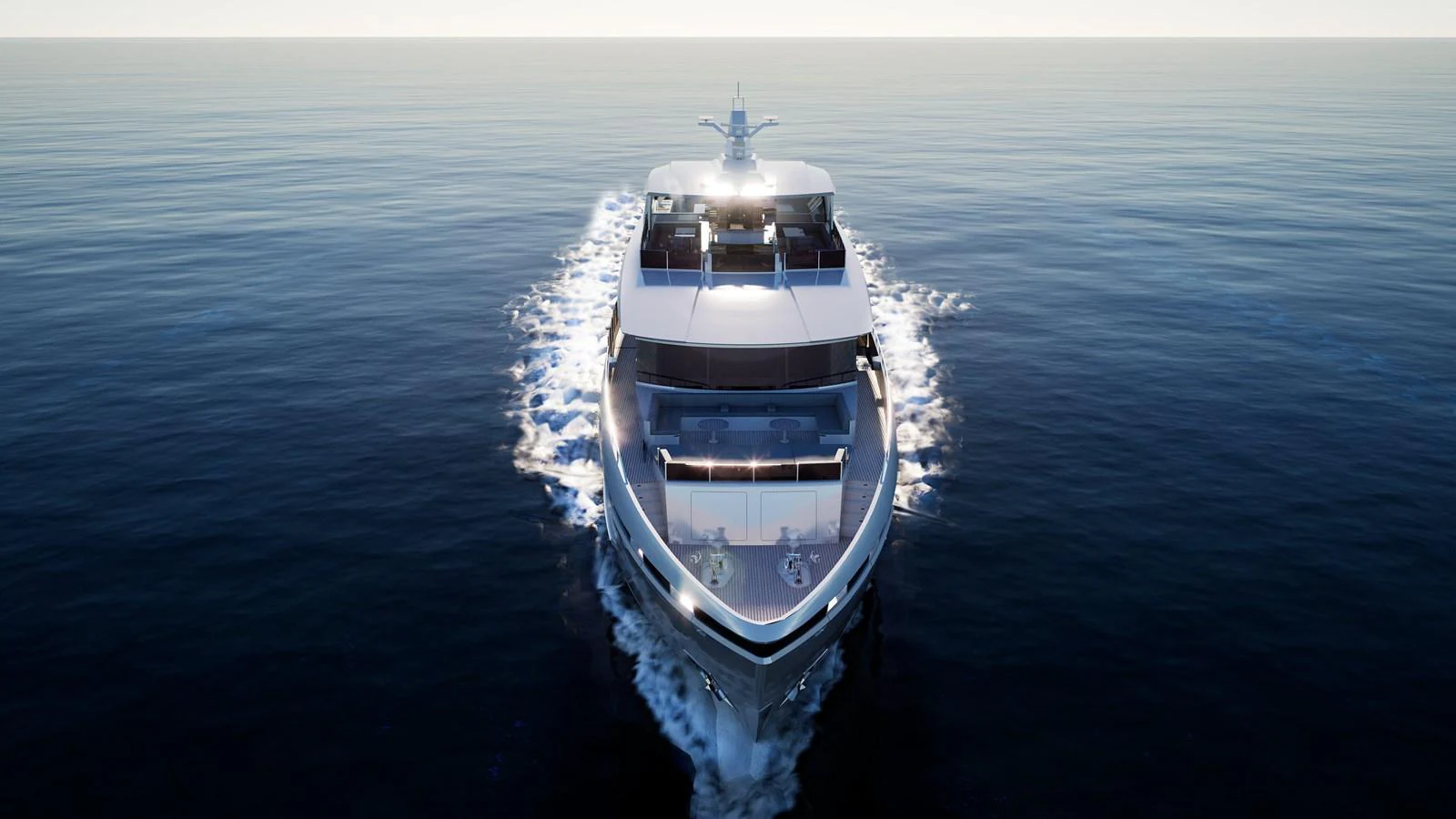 a ship in the water aboard E SERIES 40 Yacht for Sale