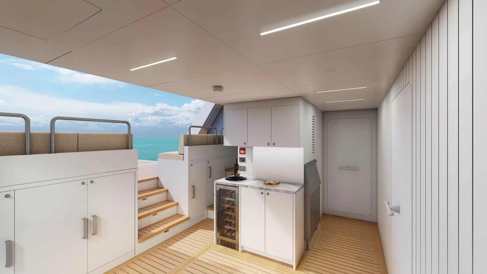 a room with a pool aboard E SERIES 40 Yacht for Sale