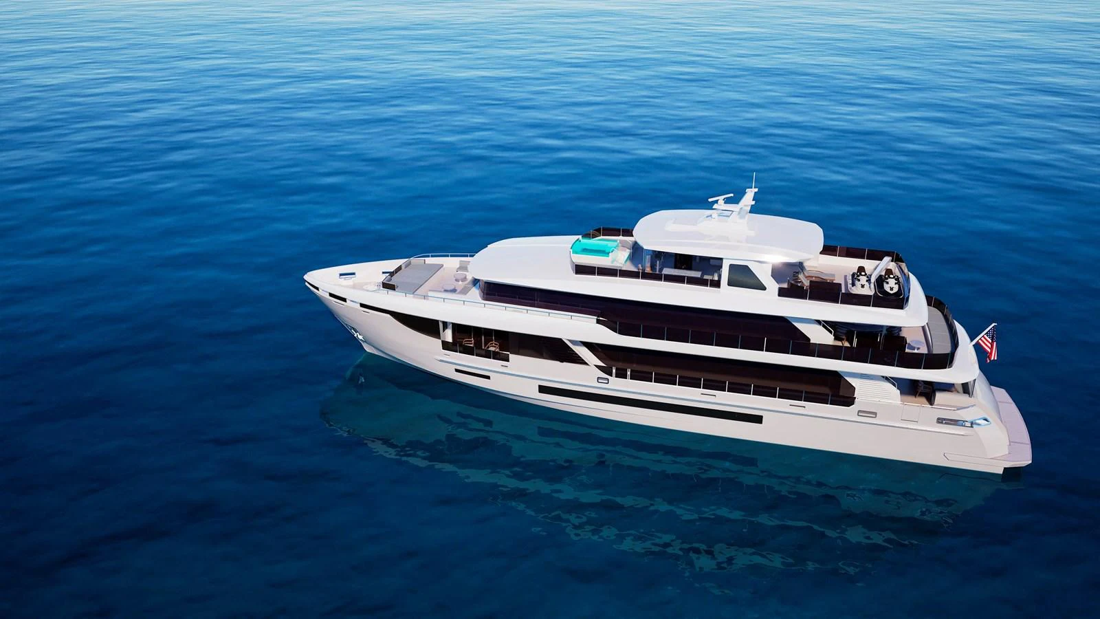 a boat in the water aboard E SERIES 40 Yacht for Sale