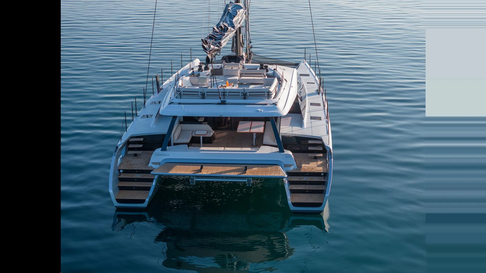a boat on the water aboard GUNBOAT 72 Yacht for Sale