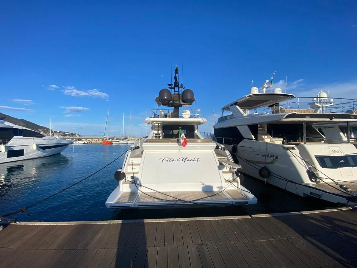a group of boats docked aboard 10009846 Yacht for Sale