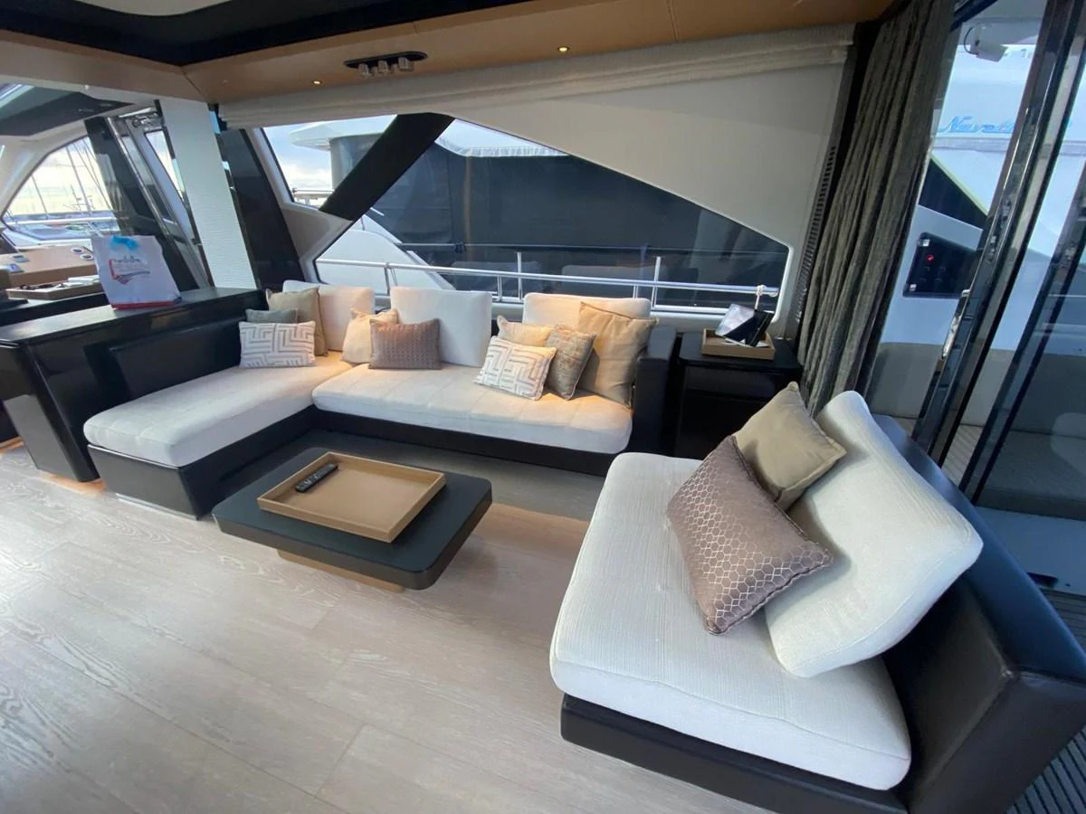 a room with a couch and a table aboard 10009846 Yacht for Sale
