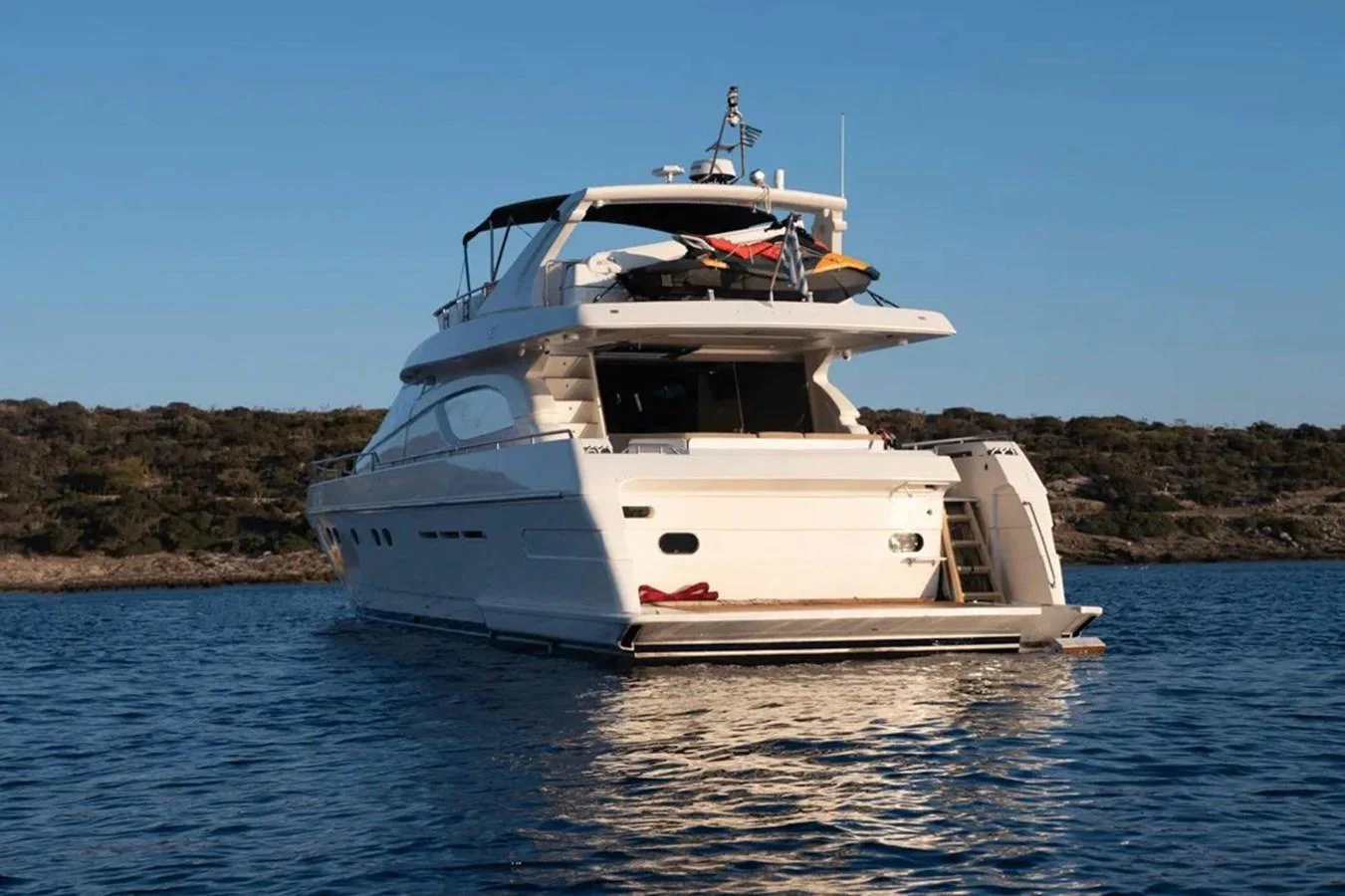 a boat on the water aboard HINXXLVI02 Yacht for Sale
