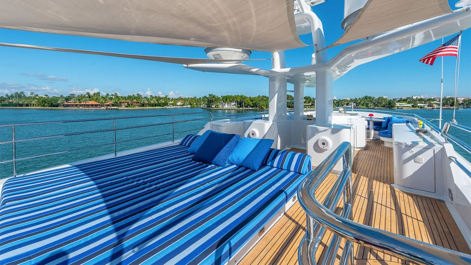 a boat on the water aboard SURINA Yacht for Sale
