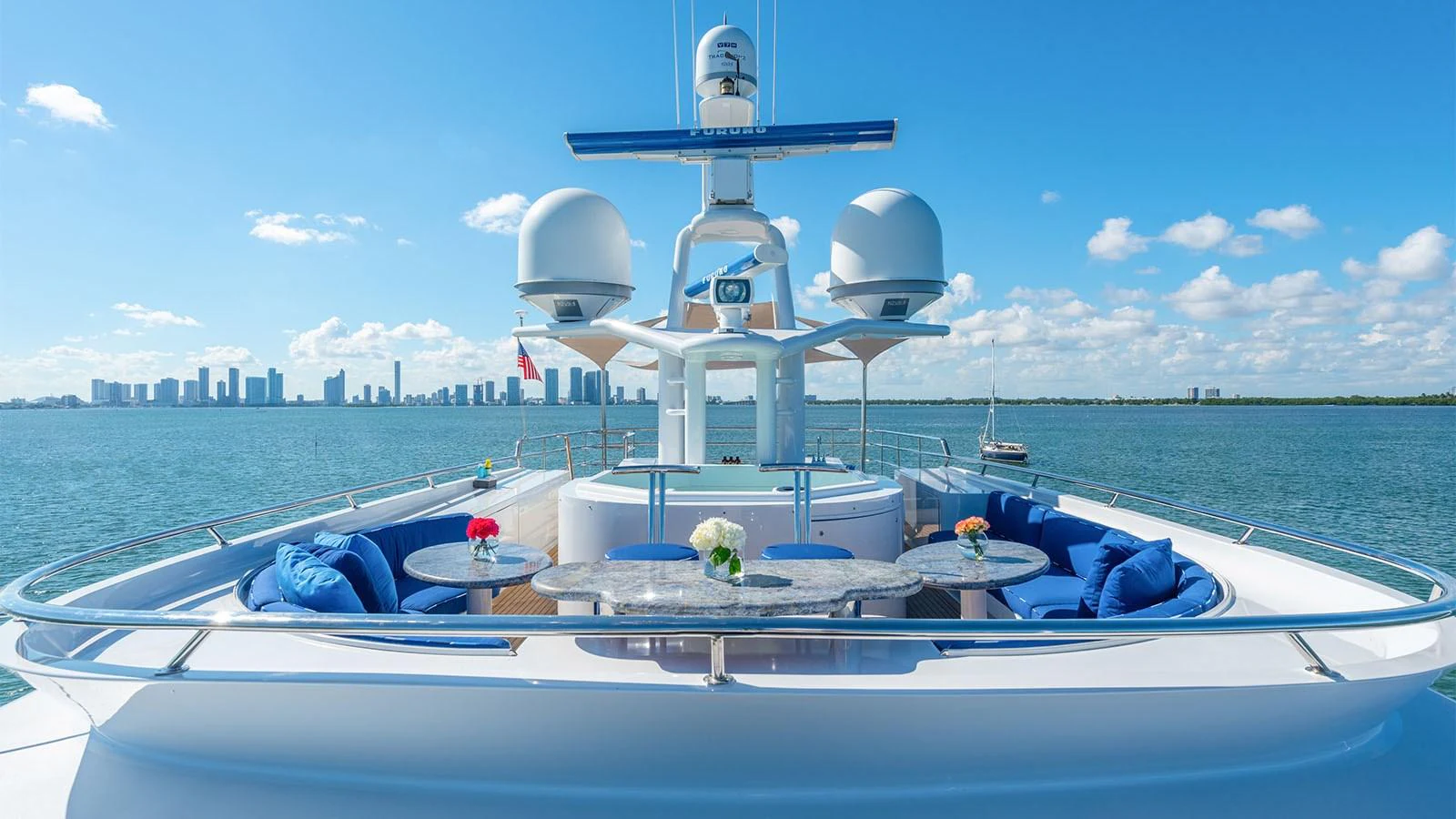 a boat on the water aboard SURINA Yacht for Sale