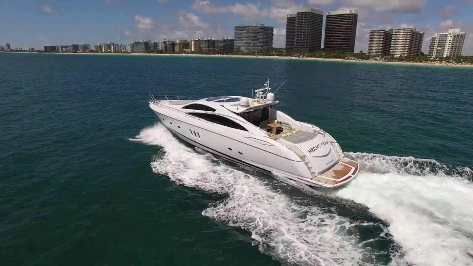 a boat on the water aboard GBXSK03391E506 Yacht for Sale